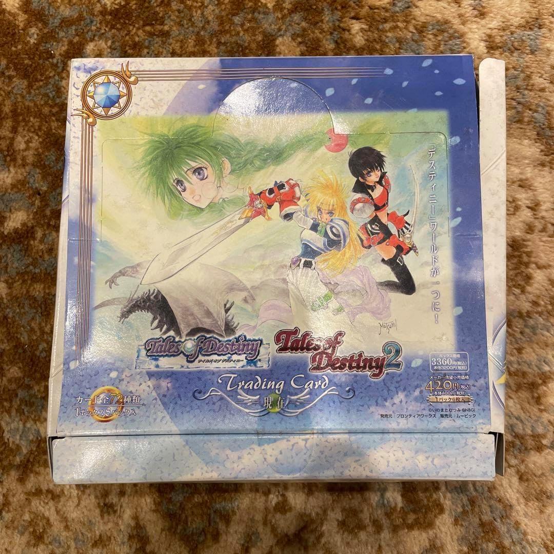 新品 未開封 カード BOX テイルズ オブ デスティニー 現在 新品 未開封