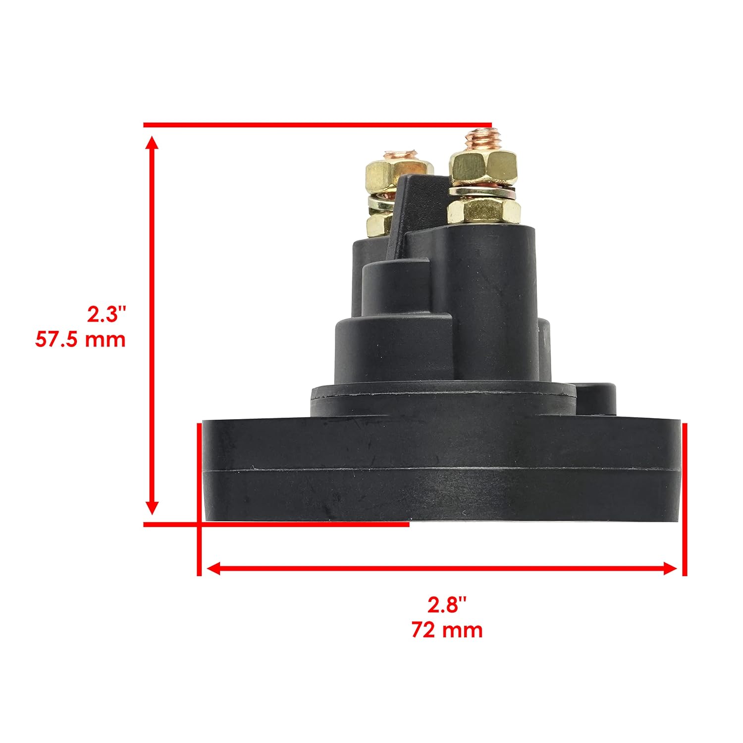 Caltric Starter Solenoid Relay Compatible with Arctic Cat Prowler 500 550 Hdx Xt 2009 2010 2011-2015
