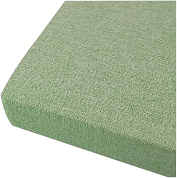 Bench Cushion Indoor Outdoor Seat Pad with Zipper Removable Rectangular Seat Cushion for Garden Dining Patio Shoe Bench 37inX16inX1.97in Dark Gray#5,115x45x8cm