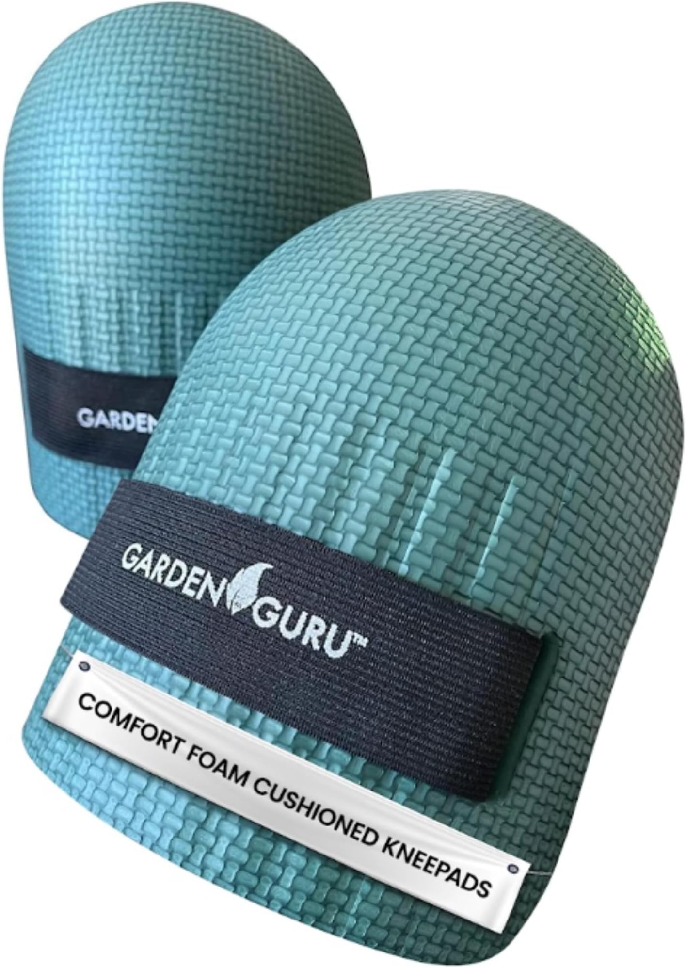 GARDEN GURU Home & Gardening Knee Pads – Waterproof EVA Foam Cushion, Soft Inner Liner, Comfortable Fit with Adjustable Straps