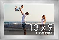 Vista 62 de Marco de 28 x 36 pulgadas de madera de peltre plateado con plexiglás acrílico UV, parte trasera de tablero de espuma y accesorios incluidos