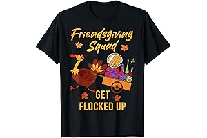 Fam Squad | Friendsgiving Squad Thanksgiving T-Shirt