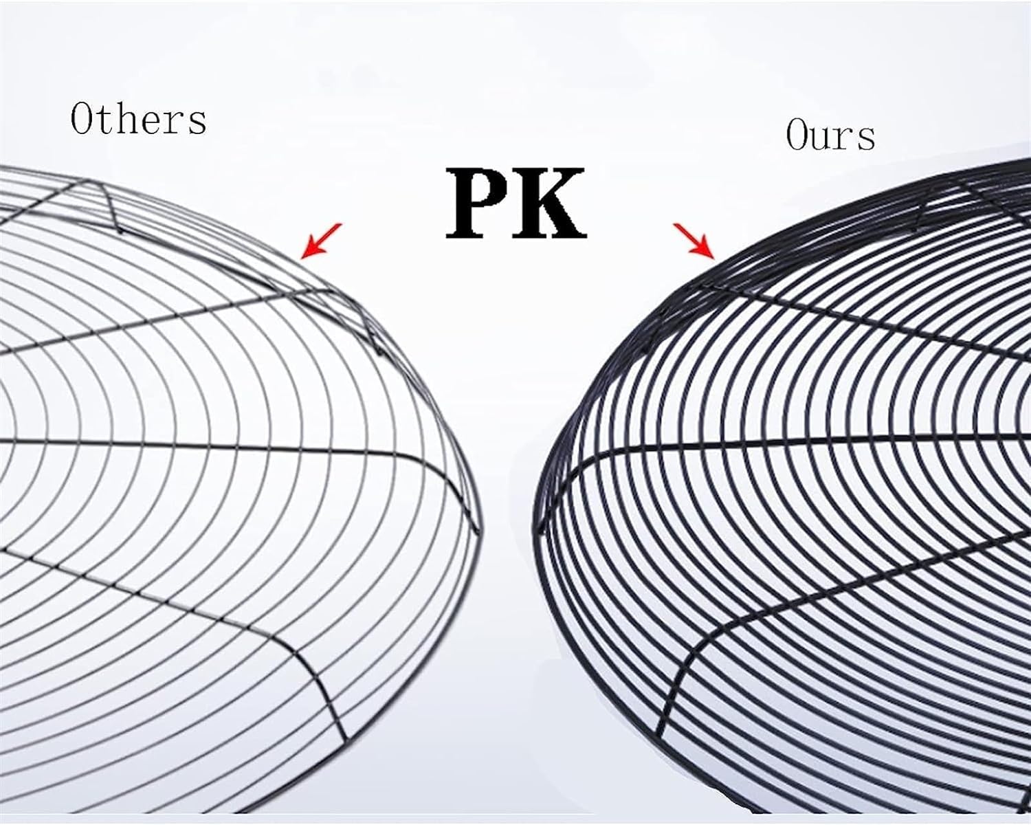 Ventilatore da Parete, Ventilatore Industriale da Parete, 3 modalità di Volume d'Aria, Oscillazione Silenziosa A 120° per Casa E Ufficio in Estate, 31 Pollici, 22 Pollici