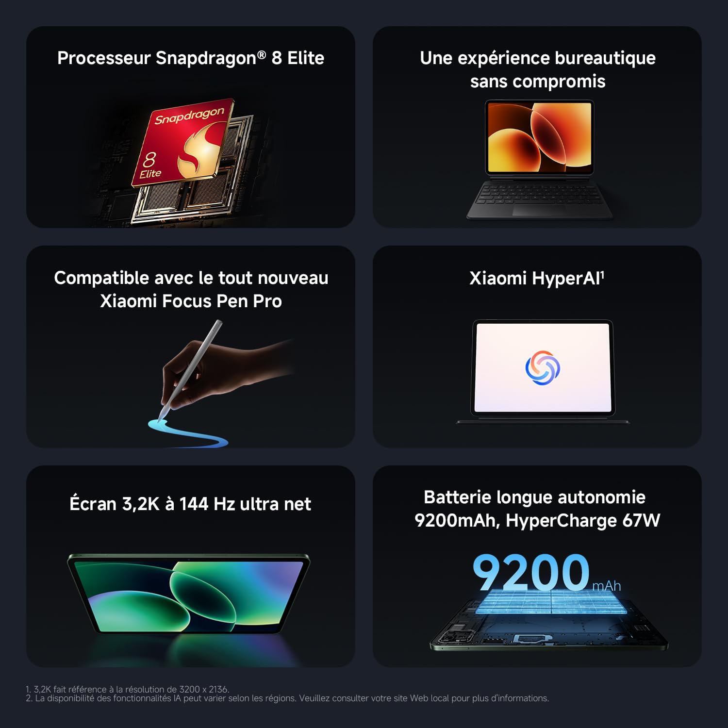 XIAOMI Pad 8 Pro sur NEGOCE