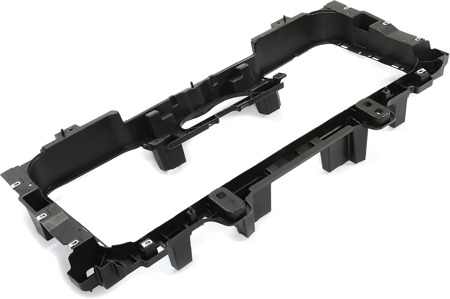 HECASA Front Bumper Grille Shutter Compatible with 2014-2019 GMC Sierra 1500 2500 HD 3500 HD Replacement for 85632900 23267374 Bumper Air Radiator Support Grid Bracket