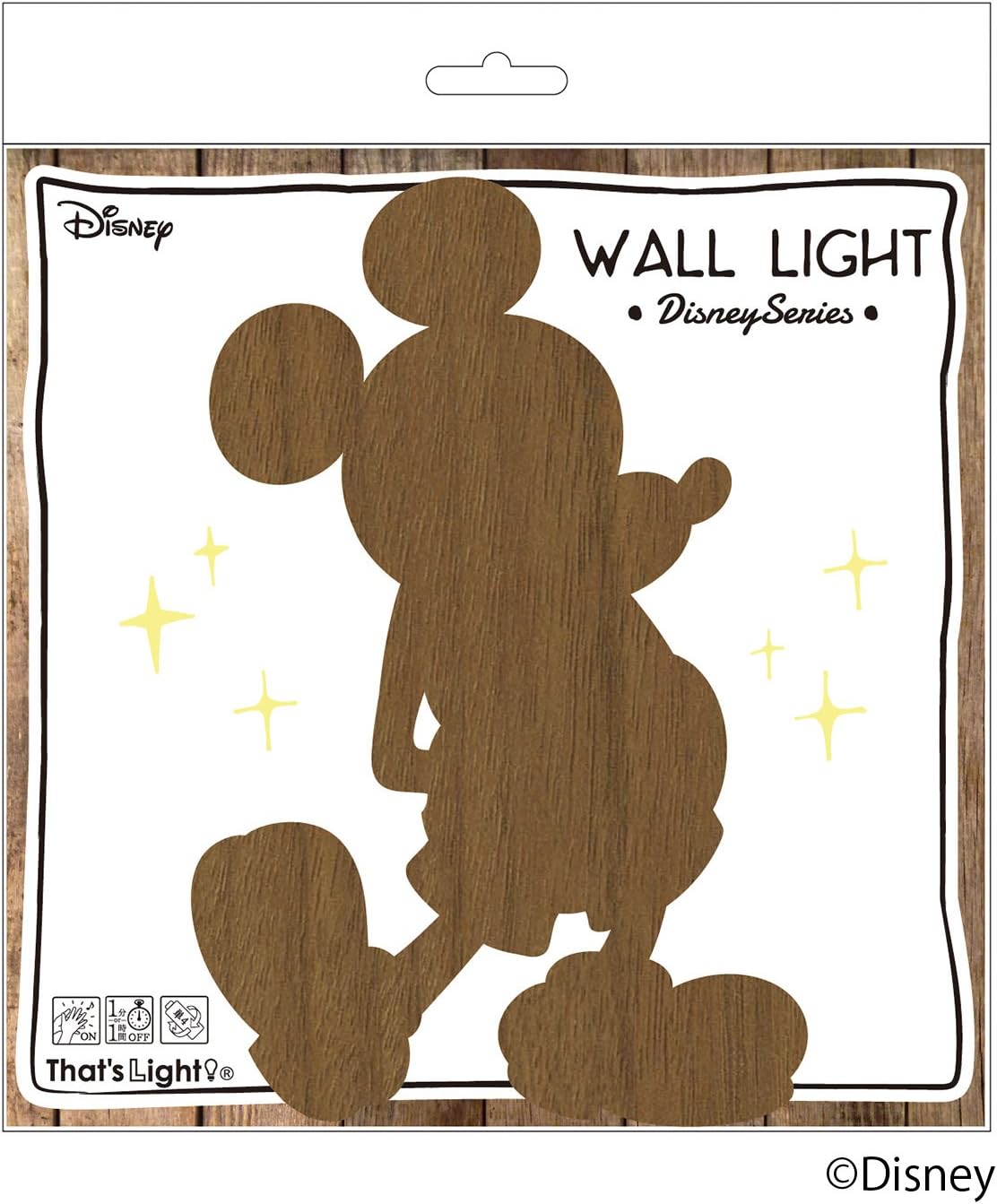 Amazon 電池式ledウォールライト Walllight Disneyseries ウォールライト ディズニーシリーズ ミッキー Tl D Wwl 01 東洋ケース ブラケットライト