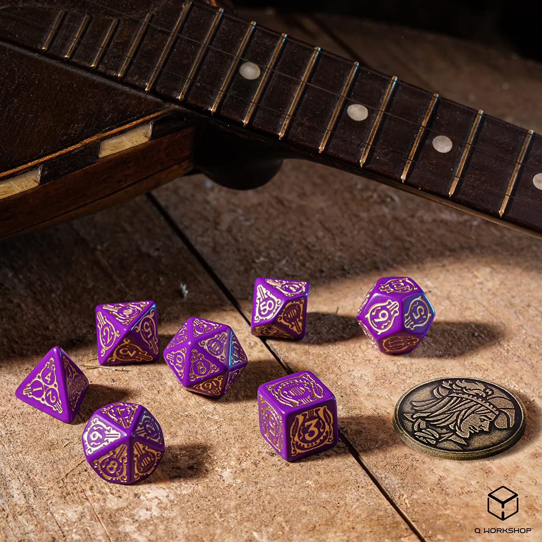 The Witcher Dice Set Dandelion Viscount de Lettenhove 7