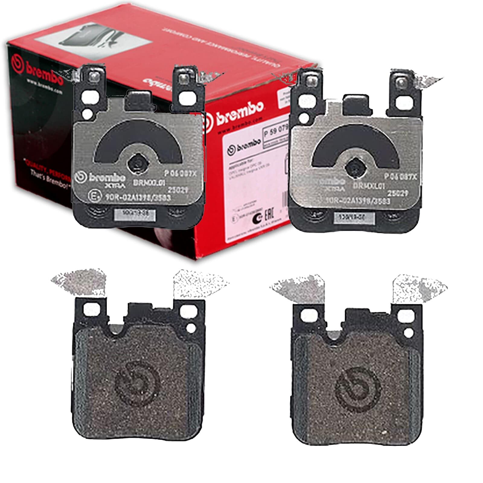 Brembo P 06 087X - Pastilla de freno