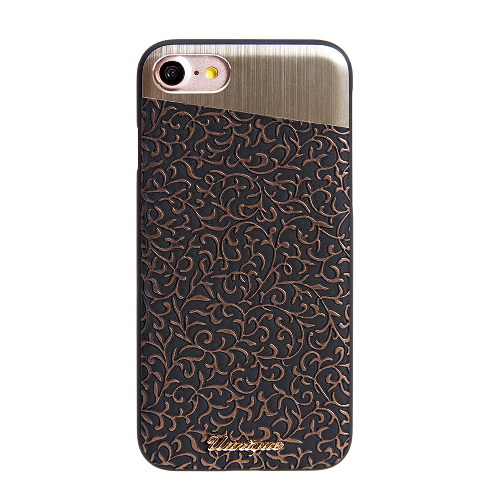 Uunique London "Filigree" Hard Shell Case for iPhone 8/7 - Copper