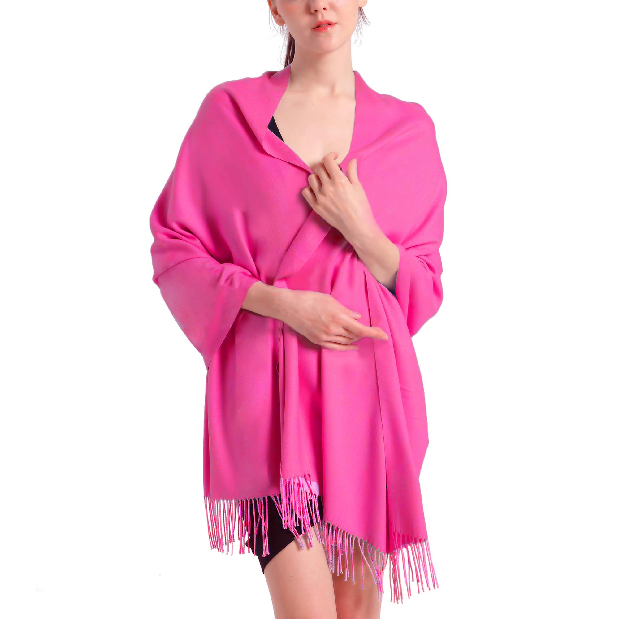 vimatePashmina Scarf and Shawl - Soft Women Pashminas Wrap for Wedding Evening Party dressesGlobal Recycled StandardGlobal Recycled StandardGlobal Recycled Standard