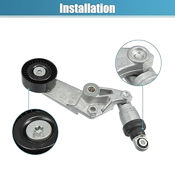 Amazon.com: X AUTOHAUX Belt Tensioner Pulley Assembly No