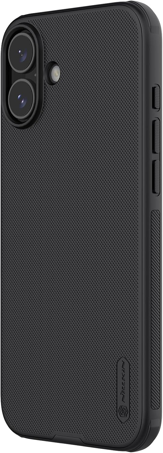 Nillkin Capa Anti Impacto Frosted Pro Compatível com iPhone 16 (Preto, iPhone 16)