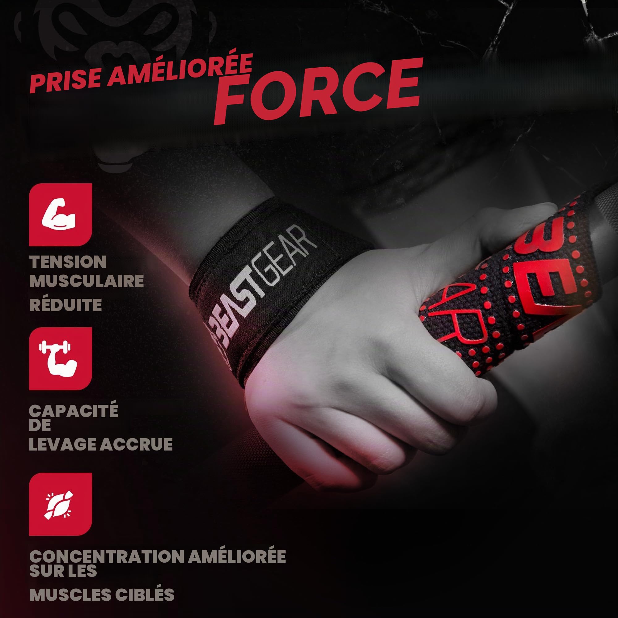 Sangles De Musculation PROIRON – Confort, Antidérapant Et Durabilité !