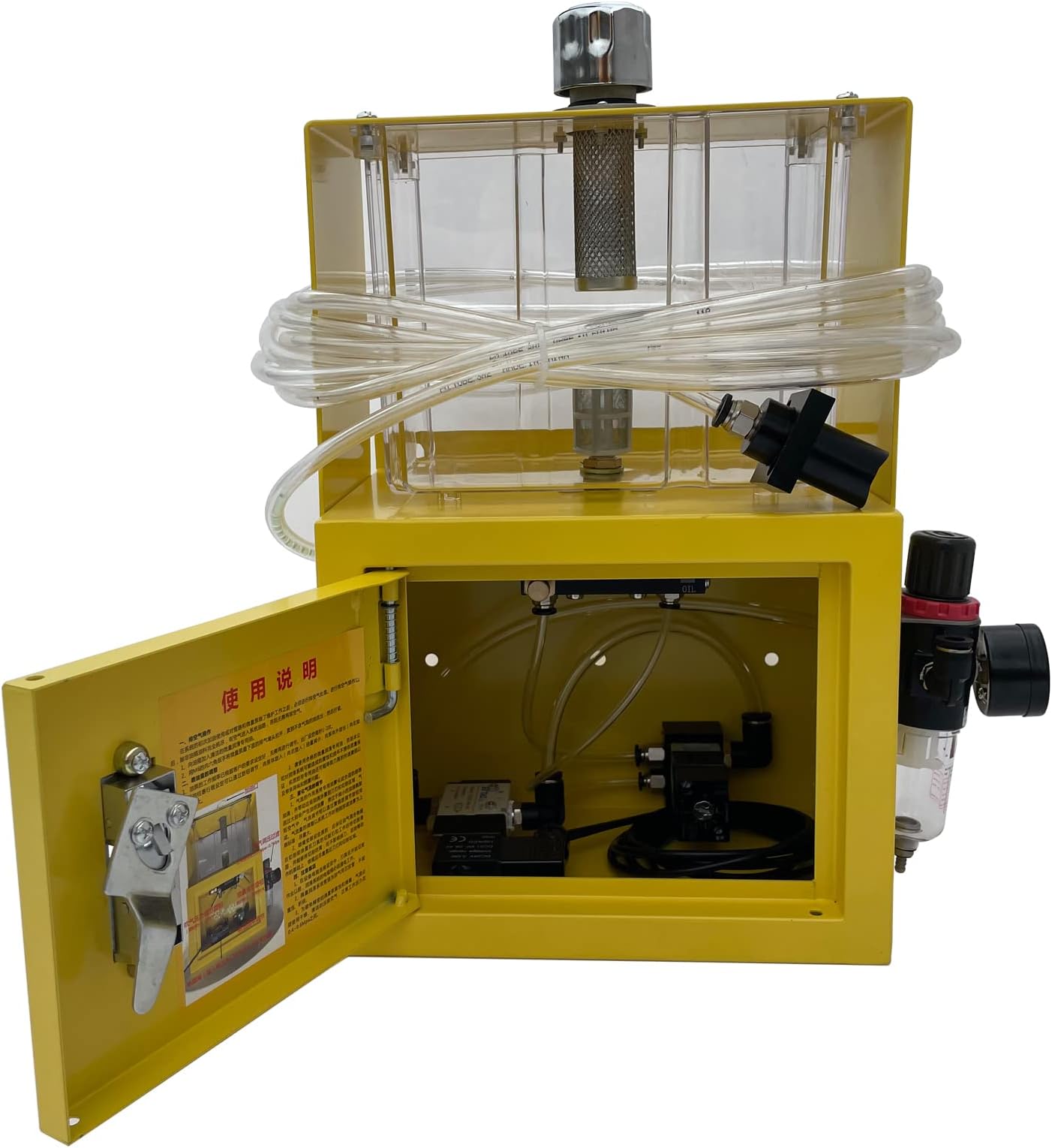 KEXUNDA MQL Micro-mist Precision Machine Mist Coolant Lubrication Spray System for CNC Lathe Milling Drilling Machine (1 Pumps System)