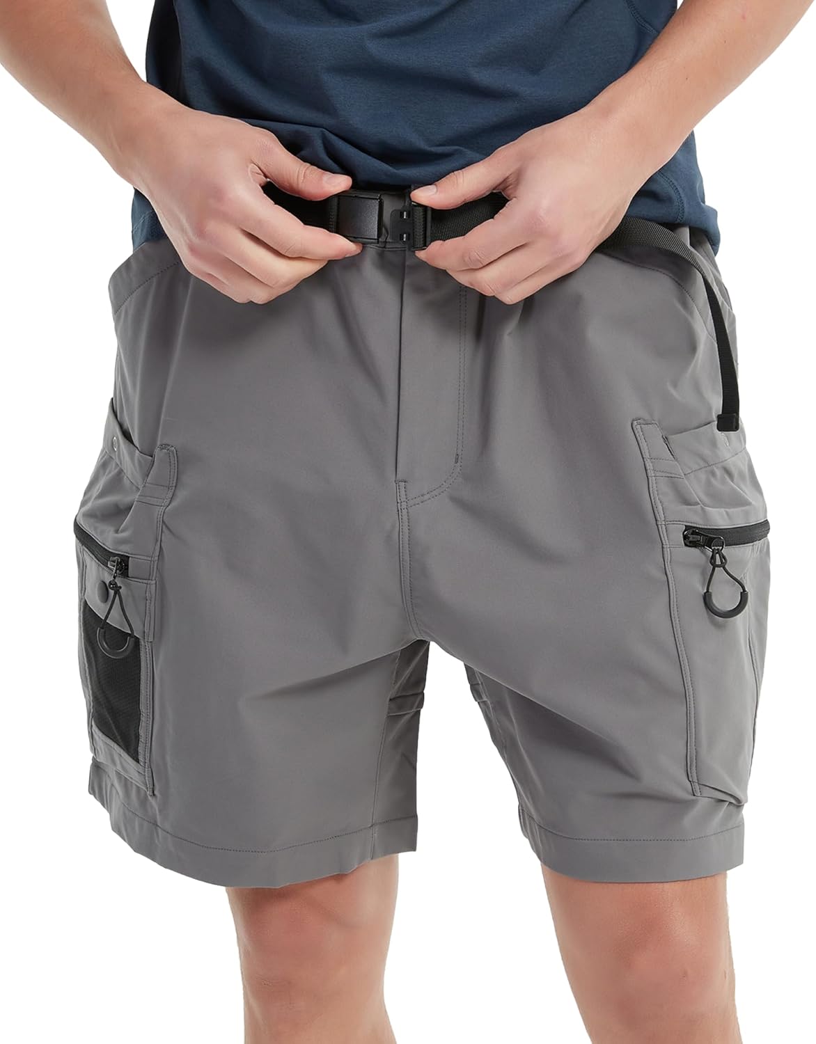 Men's Hiking Shorts Lightweight Quick Dry Casual Cargo Shorts with Multi Pocket for Outdoor Travel