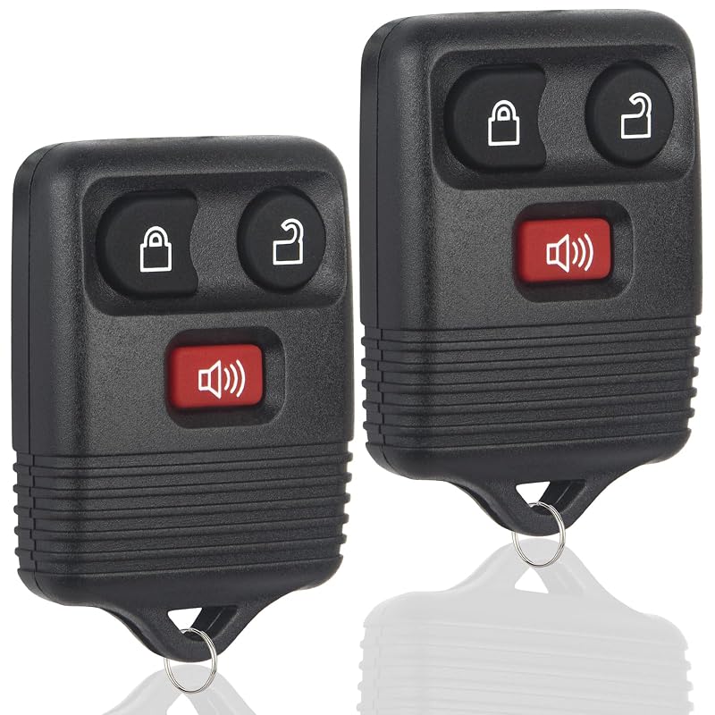 Kit com 2 Controles Remotos de Acesso sem Chave para Ford, Mazda, Mercury e Lincoln CWTWB1U345 LEKEYFOB