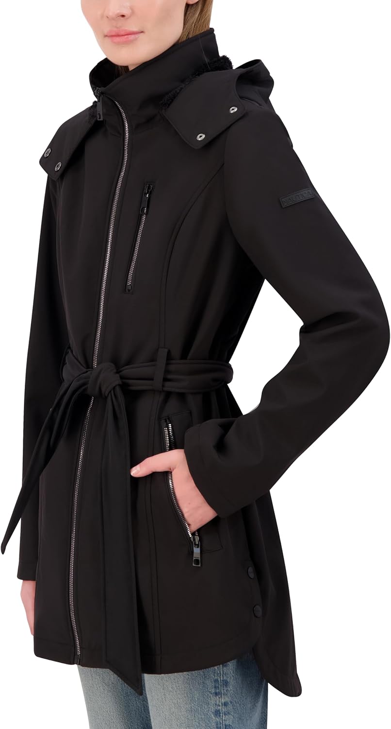 Nautica Women's Coat - Midweight Softshell - Water Resistant Jacket for Women (Xxs-xxl) - Image 2
