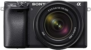 Sony ILCE6400M/B Black Alpha A6400 Mirrorless Camera:Compact APS-C Interchangeable Lens Digital Camera with Real-Time Eye ...