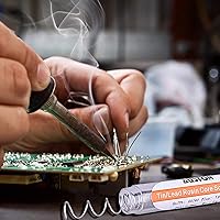 Vista 7 de AUSTOR Paquete de 6 soldaduras de núcleo de colofonia 60-40, alambre de soldadura, estaño, plomo, herramientas de soldadura eléctricas, diámetro