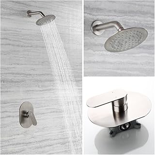 Comprar Conjunto de ducha de acero inoxidable 304 empotrado en la pared, baño de ducha simple especial AL1029