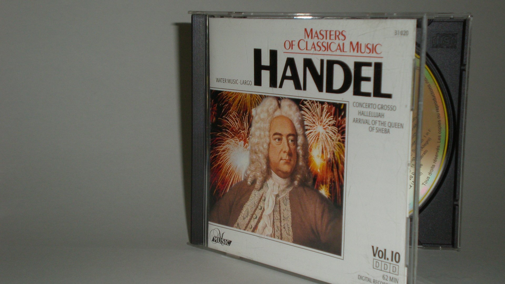 Masters of Classical: Handel [Audio CD]