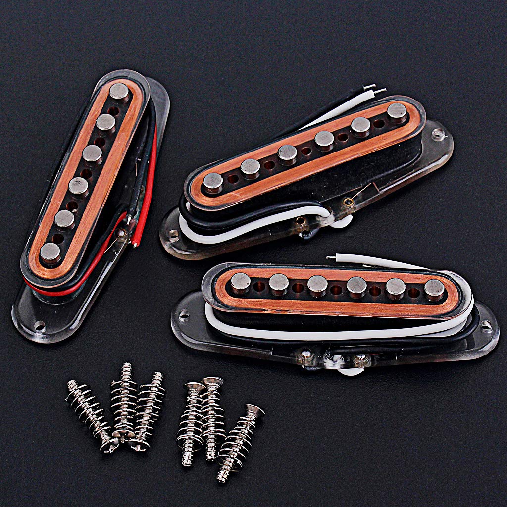 Paraffin Alnico V Guitar Pickup Single Coil 6 String For Fender