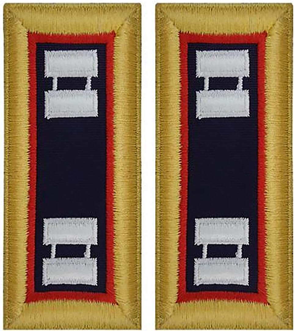 Uniform Accessories Unlimited Inc Army Adjutant General Officer Shoulder Boards (Captain, MALE)