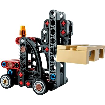 رافعة شوكية تقنية LEGO مع البليت 30655
