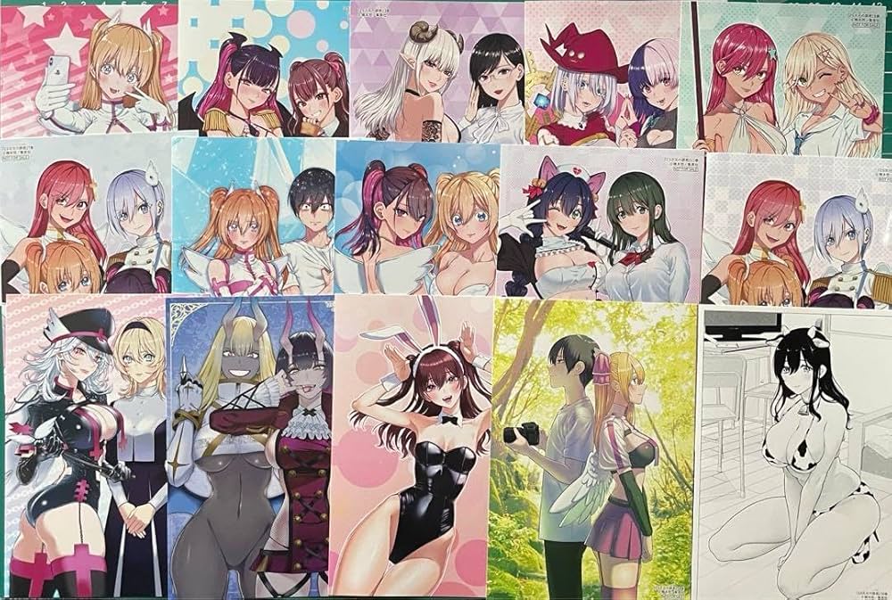 2.5次元の誘惑 特典 ポストカード イラストカード JCS限定 『2．5次元の誘惑』ポストカード10枚セット