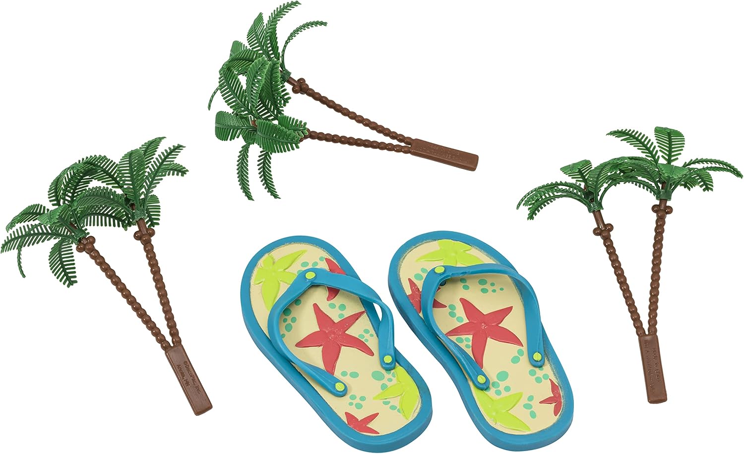 Summer Flip Flops DecoSet Cake Decoration
