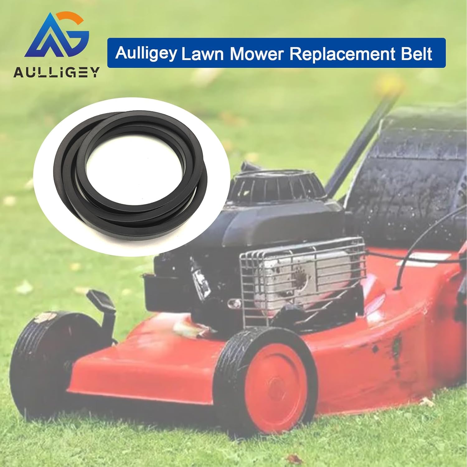 Lawn Mower 1-653368 Deck Belt for Exmark 653368 116-3455 Lazer Z CT HP 52" Deck, for Husqvarna 54" Deck RZ2454 RZ5424 LSZ4622 LSZ5422 Zero Turn Mower 539-114557 Belt 114557 (5/8"x154")