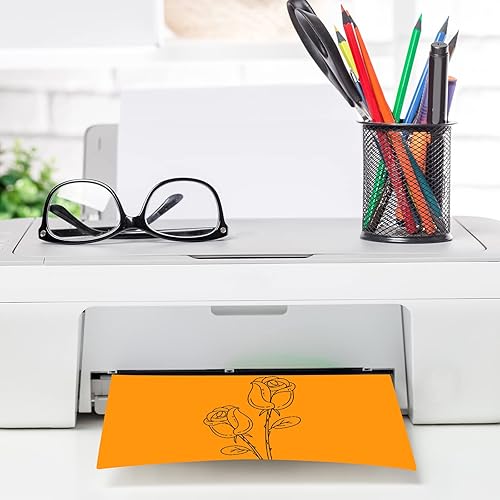 Miniatura 10 de YINUOYOUJIA 100 hojas de papel kraft marrón de 8.5 x 11 pulgadas de grosor, papel de construcción de 92 libras para manualidades, fabricación de