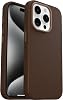 OtterBox Symmetry Series Cactus Leather MagSafe Case for iPhone 15 Pro, Shockproof, Drop Resistant, Thin Protective Case, 3 x More Falls According to Military Standards, Brown