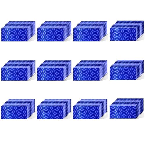 Miniatura 10 de Cinta reflectante blanca de 3 pulgadas de ancho, reflector adhesivo fuerte resistente al agua para exteriores de alta visibilidad (66 pies)