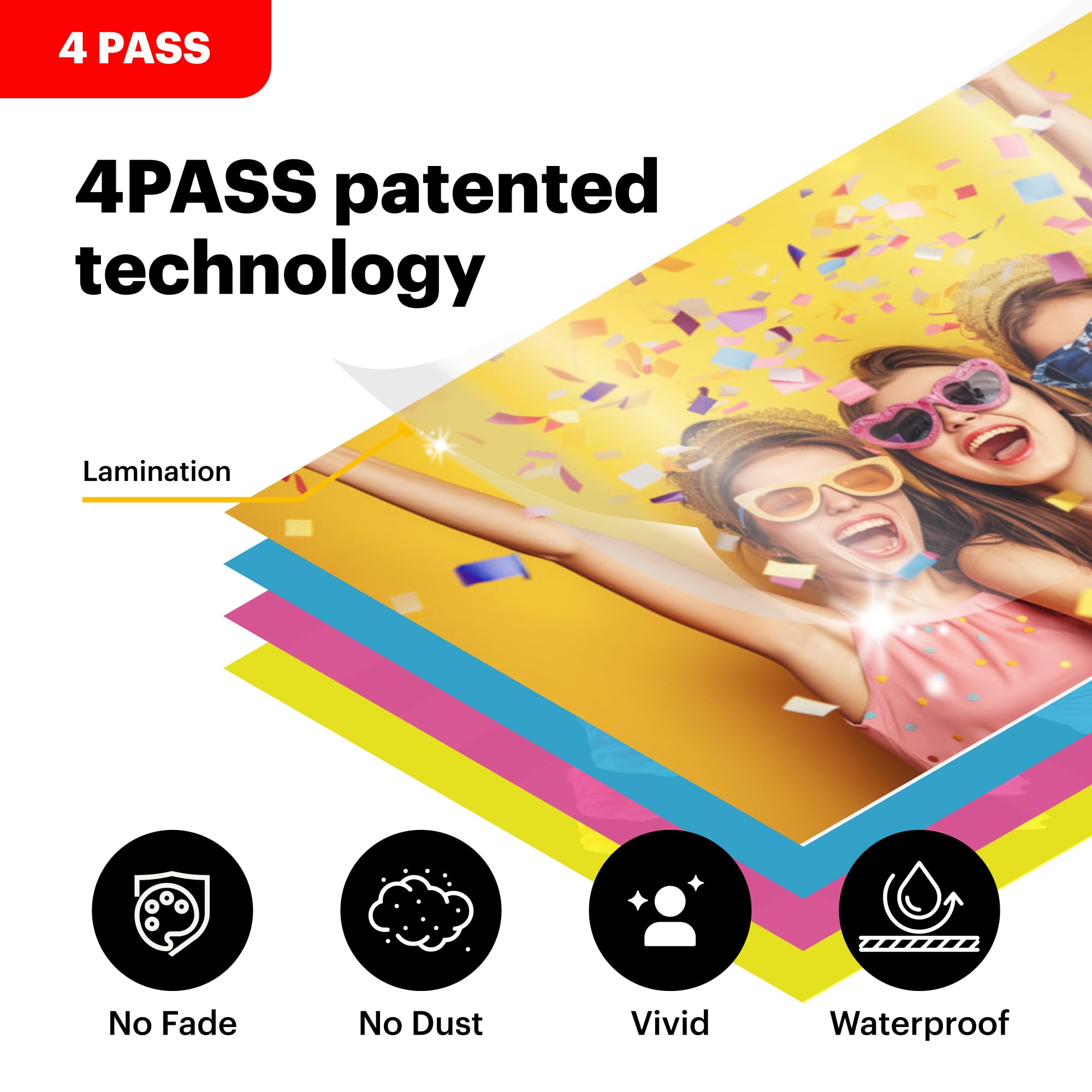 KODAK Mini Shot 3 Retro 4PASS 2-in-1 Instant Digital Camera and Photo Printer (3x3 inches) + 60 Sheets Cartridge Bundle, White