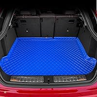 GREATROAD Custom Fit PU Leather Trunk Mat for Ford Fiesta Sedan 2009-2017 - Waterproof All-Weather Cargo Liner Protector