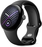 Google Pixel Watch 5 (41 mm) - Smartwatch - Black Case/Obsidian Band, Wi-Fi - 1