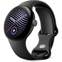 Google Pixel Watch 5 41 mm - Smartwatch - Black Case/Obsidian Band, Wi-Fi