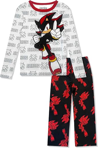 Boys Matching 2 Piece Pajama Set - Grinch, Sonic, Super Mario, Hot Wheels, Pokemon - Kids Sleepwear Lounge - Official License