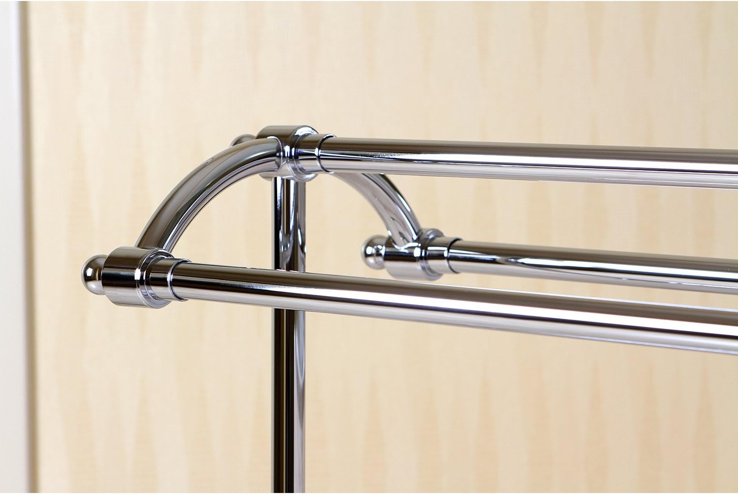 Kingston Brass SCC2291 Pedestal Towel-Rack, Polished Chrome