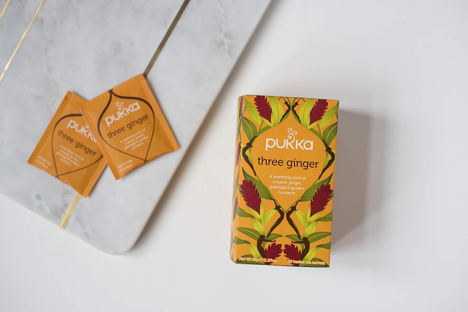 Trà Thảo Mộc Pukka Three Ginger