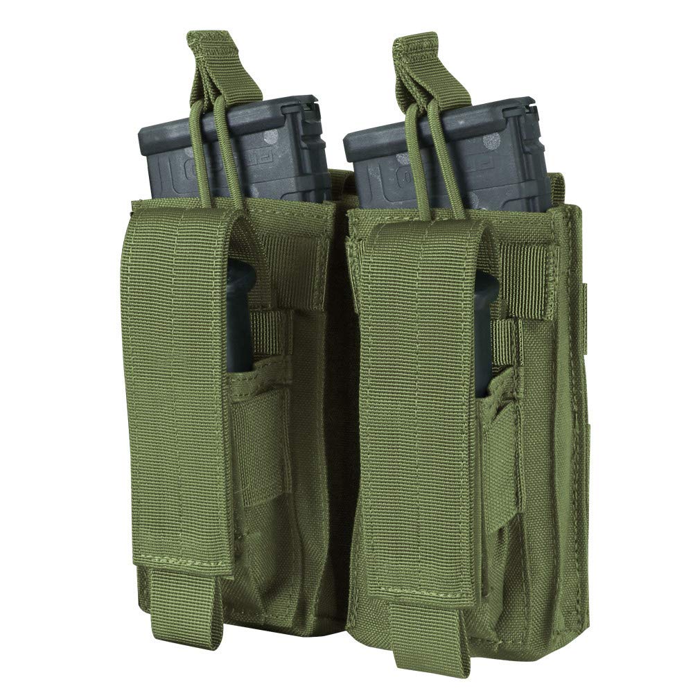 CONDOR Double Kangaroo Mag Pouch Olive Drab