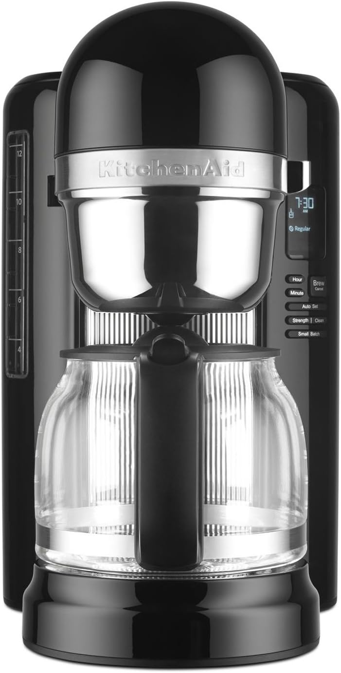 12-Cup Coffee Maker with One Touch Brewing