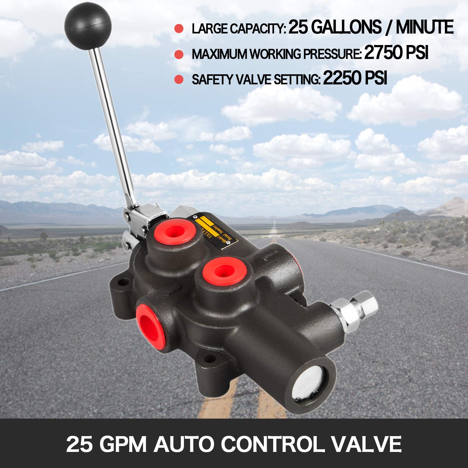 Bestauto Log Splitter Pump Kit 16 GPM Log Splitter Hydraulic Pump 2 Stage Wood Splitter Pump Log