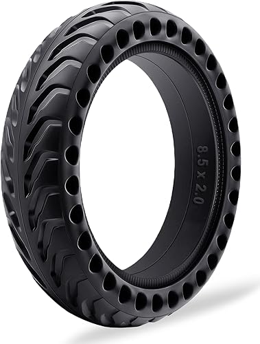 Miniatura 9 de Paquete de 2 neumáticos para patinete sin cámara 50/75-6.1, mejora tu patinete con neumáticos sin aire de 8.5x2.0, 8 1/2 x2 Neumáticos de reemplazo