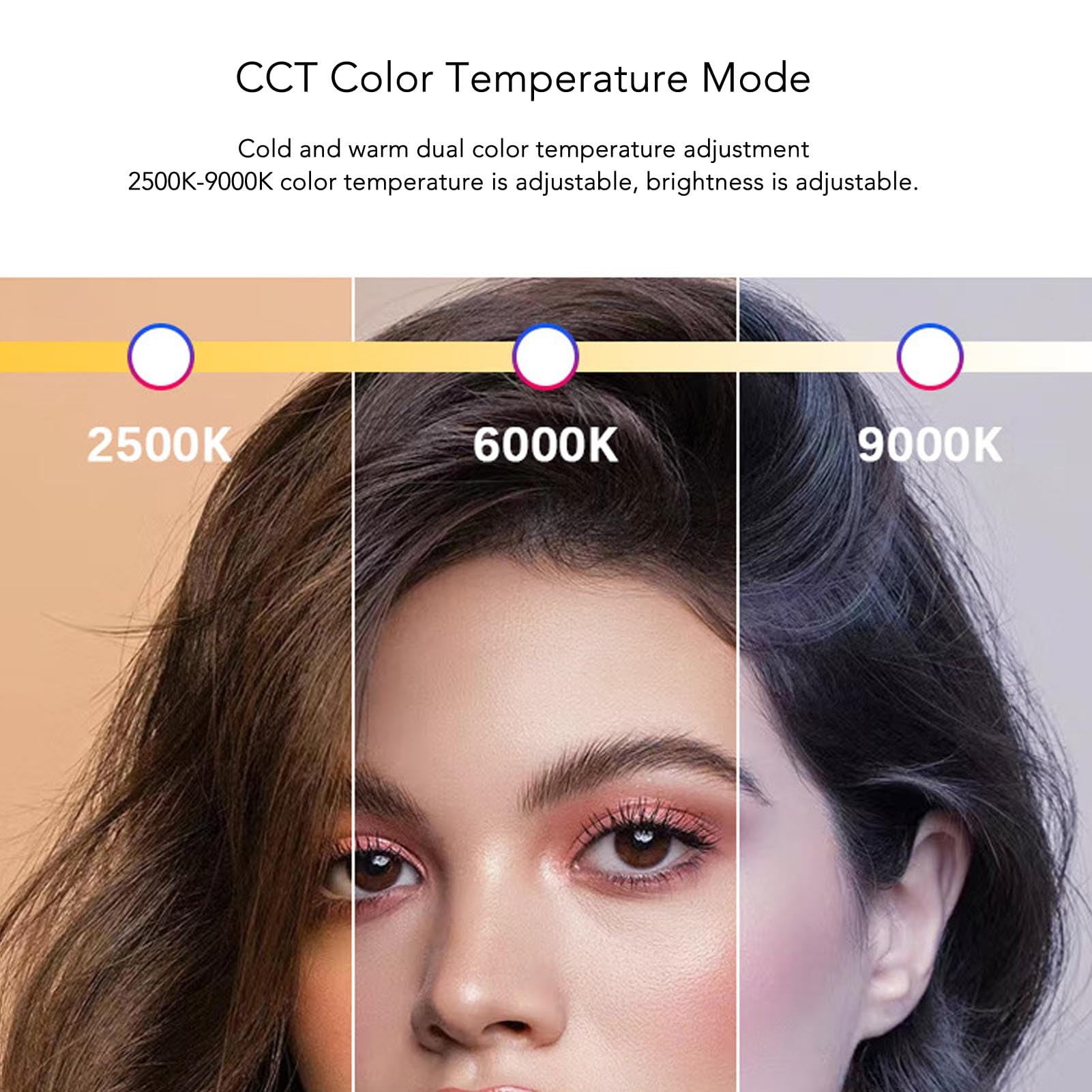Luce Video RGB, Pannello Luminoso a Colori per Videocamera LED Portatile, 3000 MAh Ricaricabile, Lampada da Pannello Dimmerabile da 2500 K a 9000 K, per Vlogging, Fotografia,