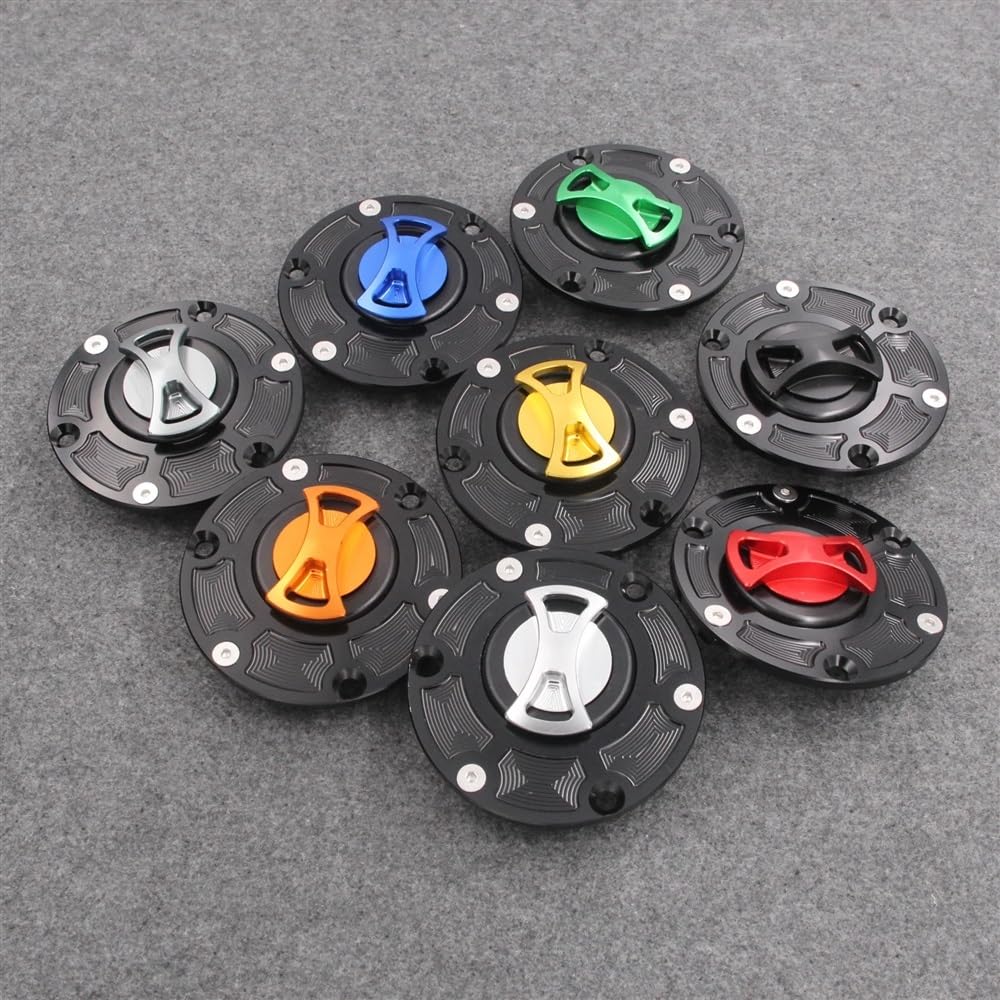 Moto Tapón Depósito Combustible Tapa de Tanque de Combustible de Motocicleta sin Llave CNC para TR&iumph para Speed ​​para Triple 1050 2005-2010