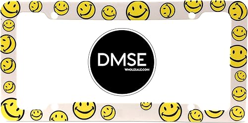 Miniatura 5 de DMSE - Soporte para marco de matrícula de plástico, diseño decorativo para cualquier vehículo o camión