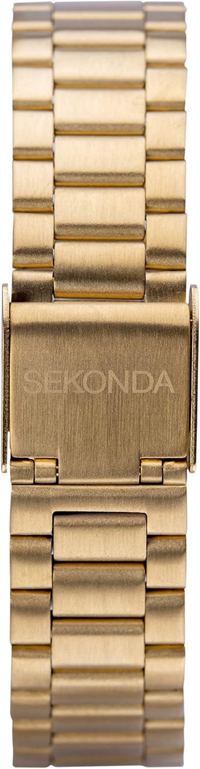 Close-up of the Sekonda Model 1817 watch bracelet clasp