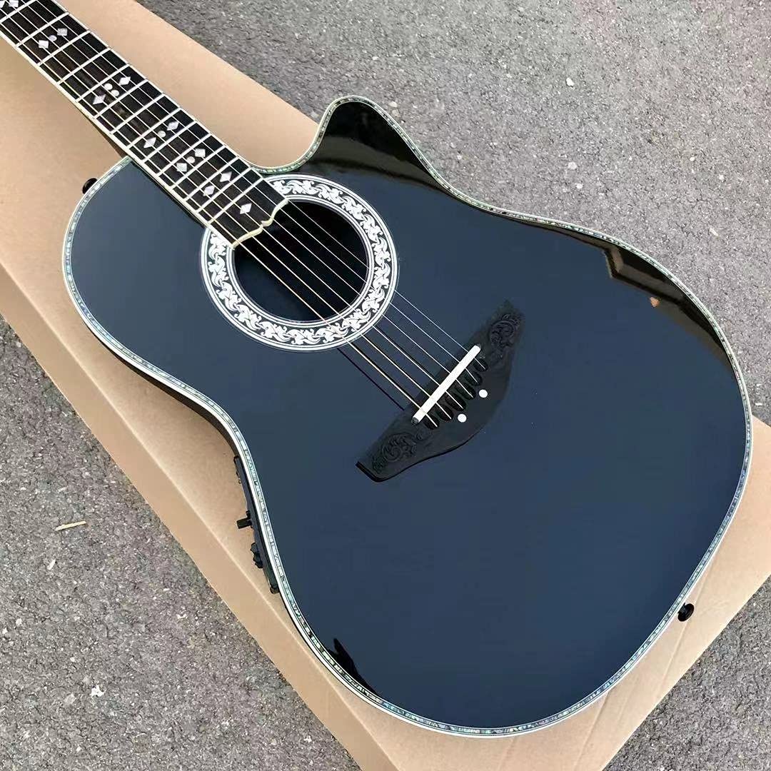 Amazon.co.jp: Ovation Guitar Shimarwood 6文字列